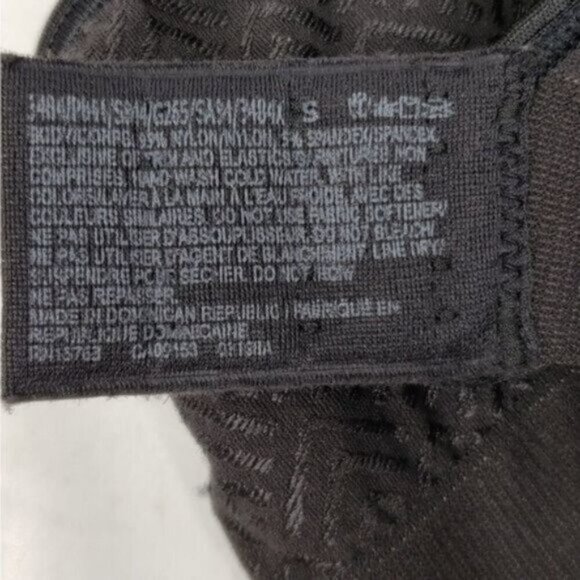 NEW Bali Smoothing Comfort Bra Black Wide Strap Support Size Small - Picture 7 of 9